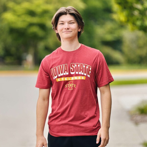 Colosseum I-State Cardinal Short Sleeve T-Shirt